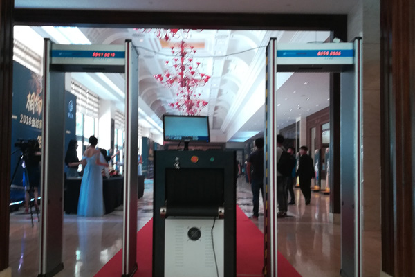 御泥坊采用深圳維和時(shí)代SD-600型金屬探測門(mén)保安全(圖)